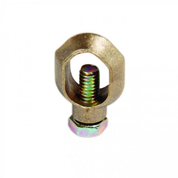 CONECTOR BARRA TIERRA BRONCE 1/2