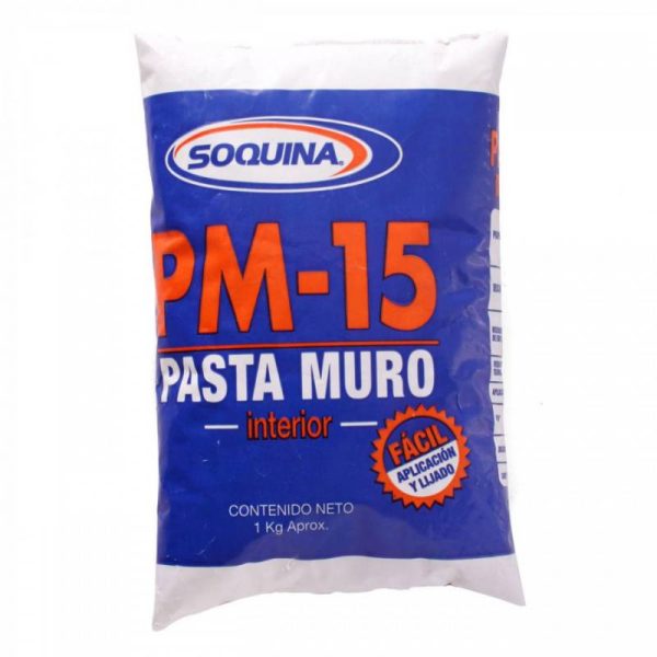 PASTA MURO INTERIOR 1KG SOQUINA